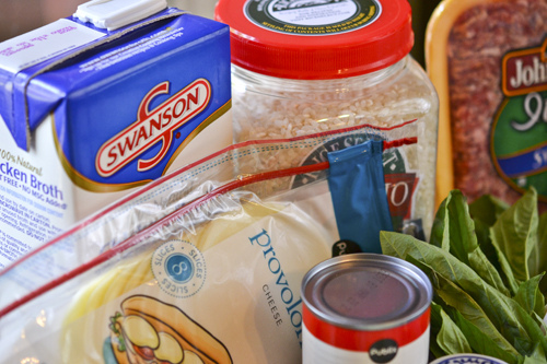 Sausage and Rice Timbale