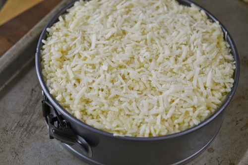 Sausage and Rice Timbale