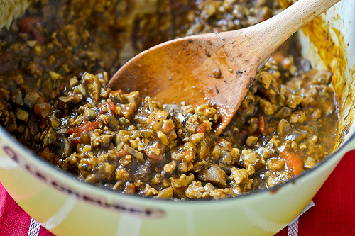 Mushroom Bolognese-6