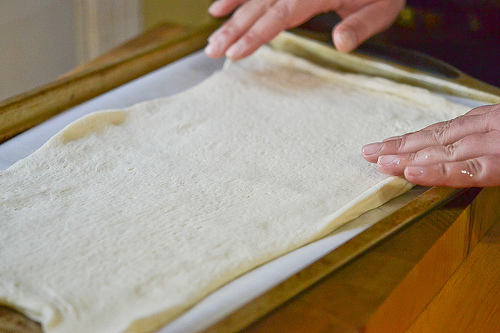 Zucchini & Red Onion Flatbread-3