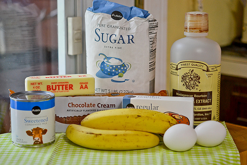 Chocolate Banana Cheesecake in a Jar-1
