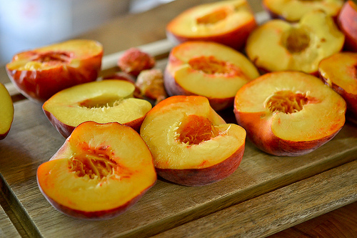 Cheesecake-Stuffed Peaches-2