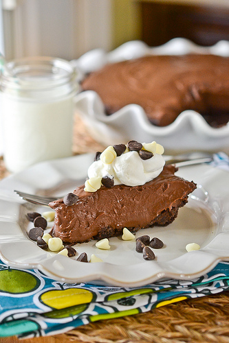 Triple Chocolate Pudding Pie-7