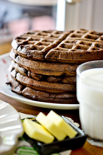 Dark Chocolate Waffles-20