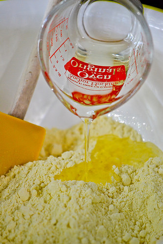 Lemon Cake Batter Blondies-2