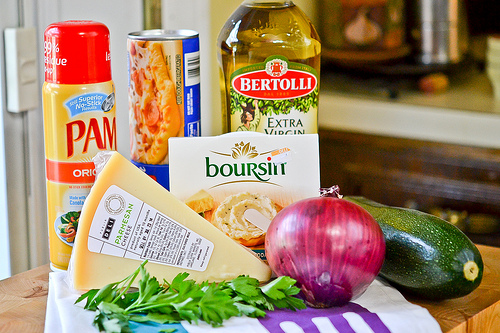 Zucchini & Red Onion Flatbread-1
