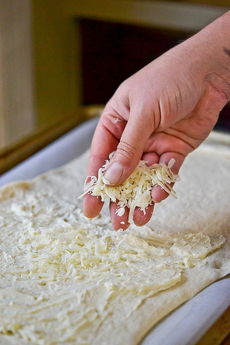 Zucchini & Red Onion Flatbread-5