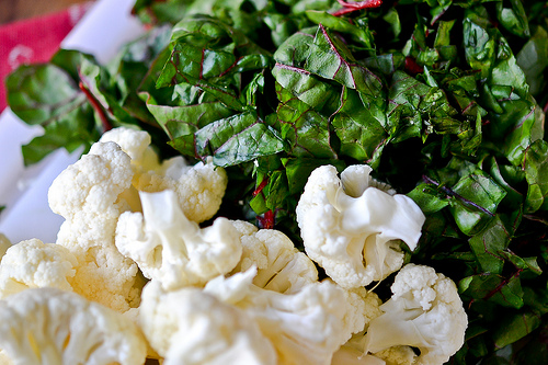 Cauliflower, Onion and Greens Risotto-2