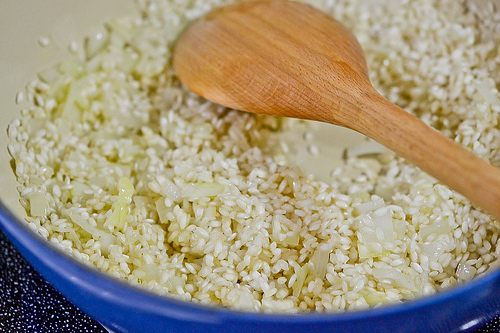 Broccoli-Cheddar Oven Risotto-3