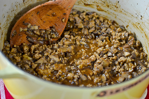 Mushroom Bolognese-5