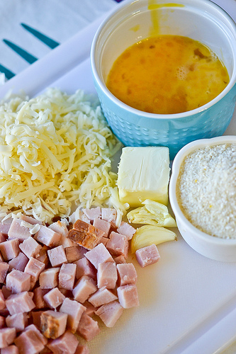 Savory Ham-and-Swiss Breakfast Pie-2