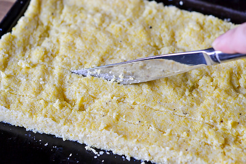 Baked Parmesan Polenta Fries-6