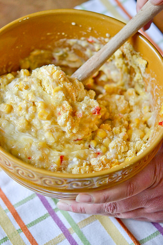 Bacon-Cheddar Corn Pudding-4
