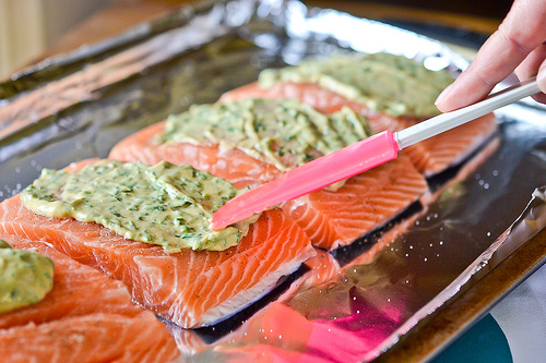 Mustard-Maple Roasted Salmon-4