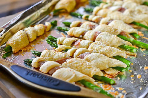 Crescent Roll Asparagus Spirals-7