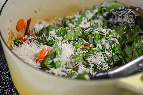 One-Pot Chicken & Rice with Swiss Chard (7 of 13)