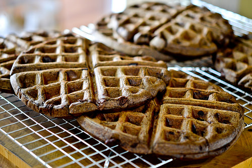 Dark Chocolate Waffles-10