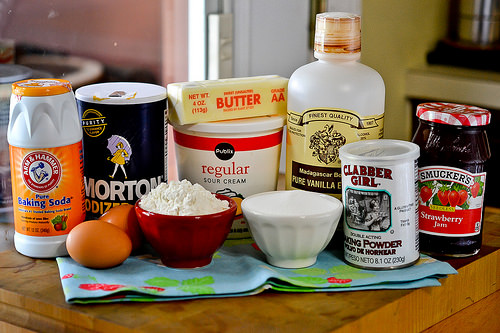 Strawberry Jam Muffins-1