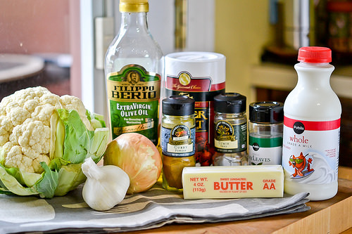 Roasted Cauliflower Soup-1