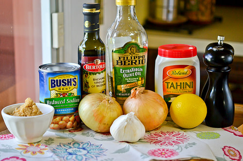 Caramelized Onion Hummus with Balsamic-1