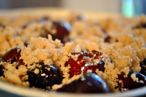 Cherry Crumb Cake