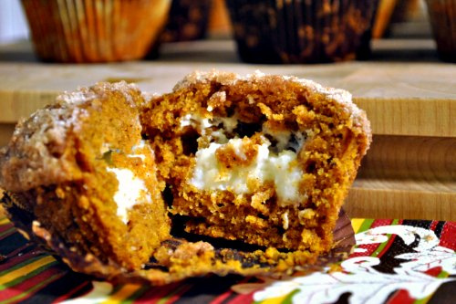 Pumpkin Cream Cheese Muffins