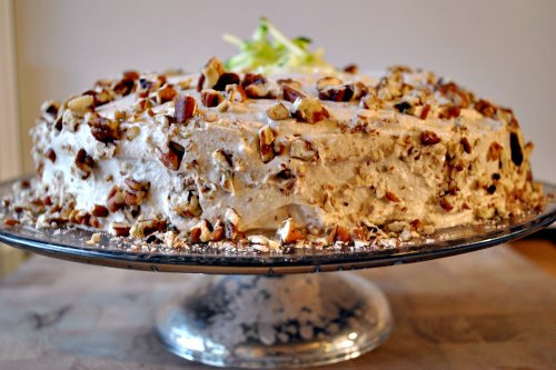 Zucchini Pecan Cake