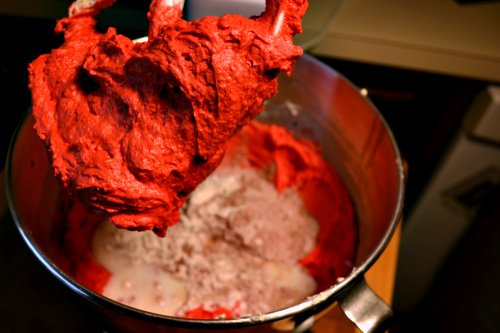 Red Velvet Whoopie Pies