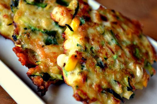 Zucchini and Corn Tortitas