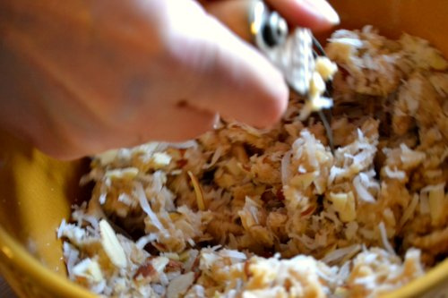 Triple Cherry Streusal Bars