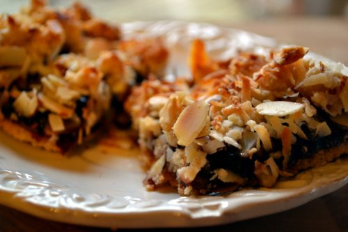 Triple Cherry Streusal Bars