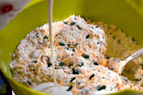 Cheddar, Bacon and Fresh Chive Biscuits