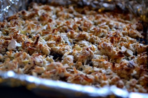 Triple Cherry Streusal Bars