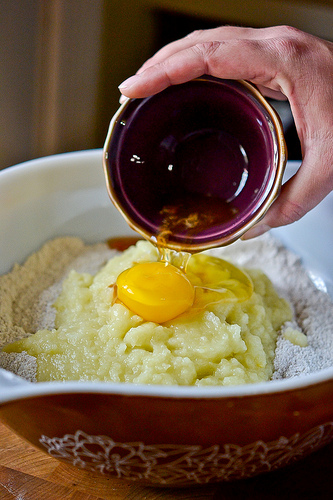 Apple Spice Cake with Cream Cheese Icing-5
