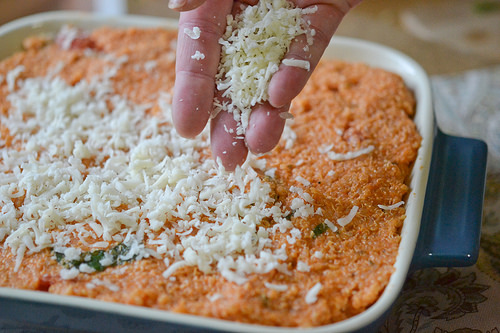 Creamy Caprese Quinoa Bake-9