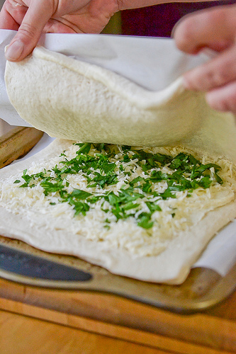 Zucchini & Red Onion Flatbread-6