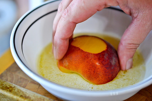 Cheesecake-Stuffed Peaches-5