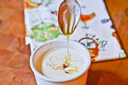 Waffles with Honey-Caramelized Peaches 19