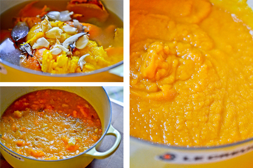 Roasted Squash, Sweet Potato & Garlic Soup 19