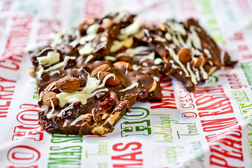 Almond-Cherry Chocolate Bark 9