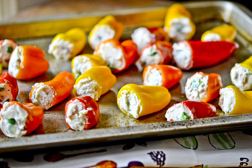 Stuffed Mini Peppers 8