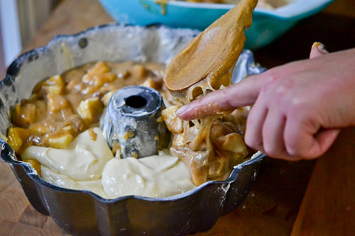 Apple-Cream Cheese Bundt Cake-8