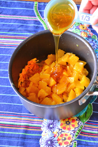 Goat Cheese Crostini with Orange & Black Pepper Marmalade 11