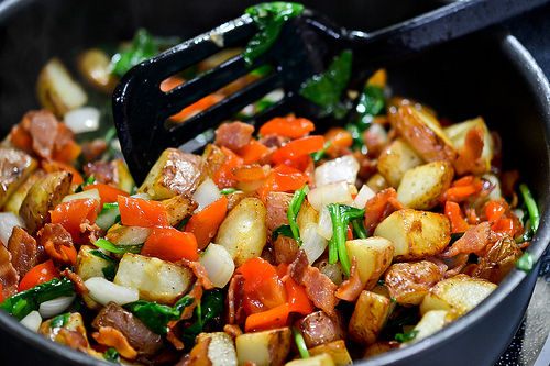 Bacon & Potato Frittata-5