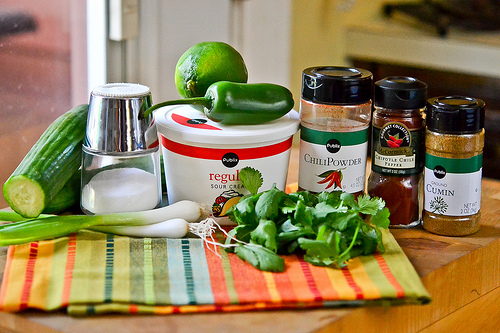 Creamy Cucumber Salsa-1