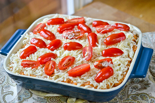 Creamy Caprese Quinoa Bake-10