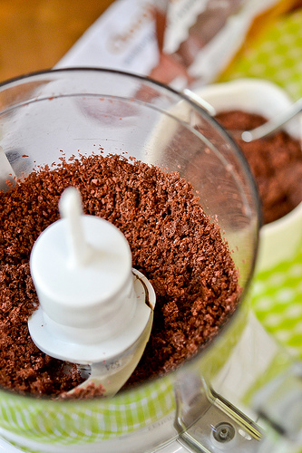 Chocolate Banana Cheesecake in a Jar-2