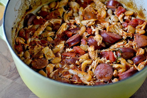 Chicken & Sausage Cassoulet-6