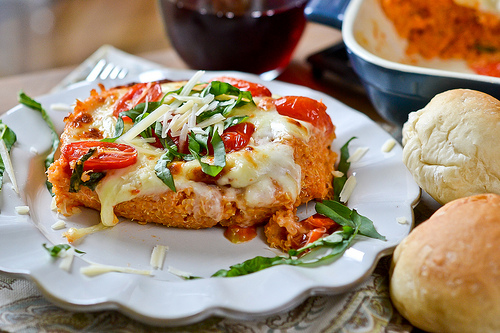 Creamy Caprese Quinoa Bake-14