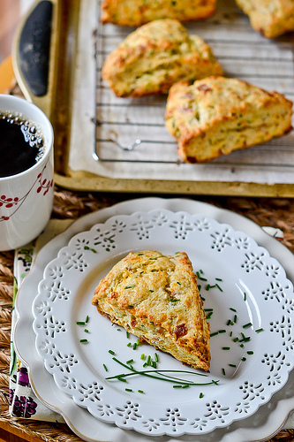 Bacon, Cheddar & Chive Scones-14